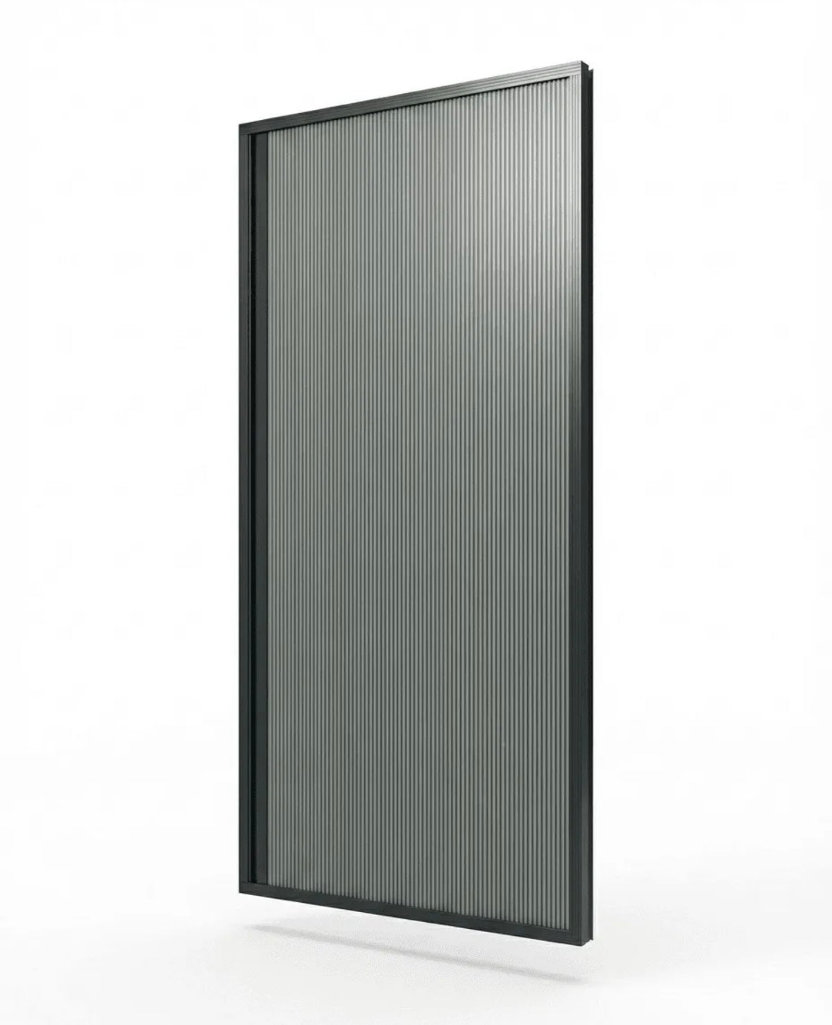 100% BLACKOUT Honeycomb Sliding Accordion Insulated Pleated Door Custom Size