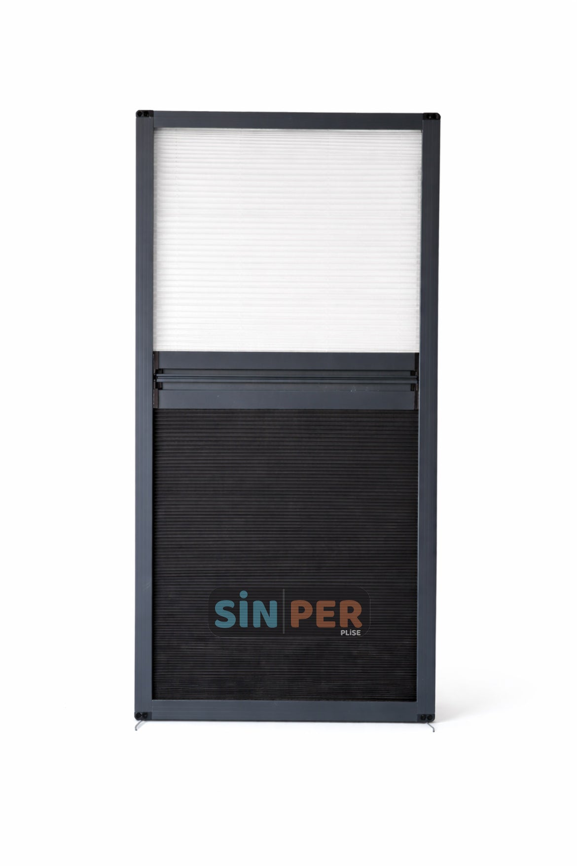 transparent and Darkening  pleated curtain